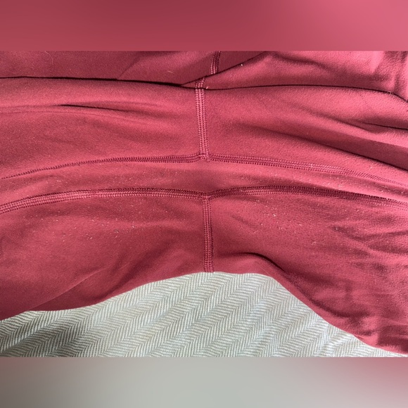 Lululemon Align 28” Leggings in Wine size 12 - Picture 9 of 10